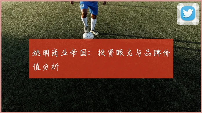 姚明商业帝国:投资眼光与品牌价值分析
